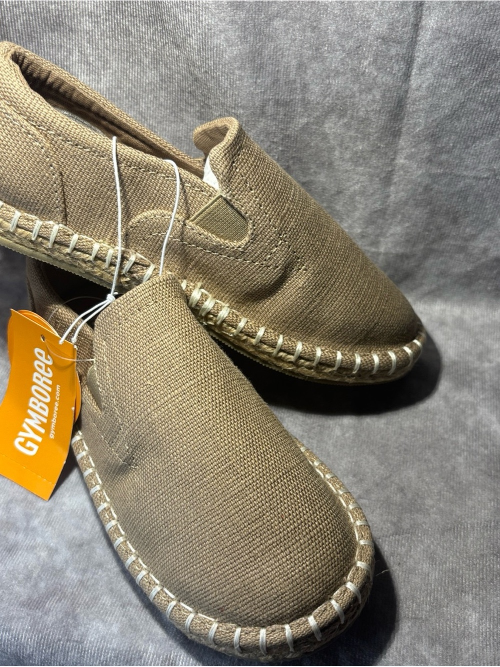 Gymboree youth 12 Casual Slip-On Espadrilles in Brown